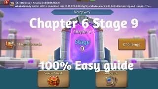 Lords mobile Vergeway chapter 6 stage 9 easiest guide