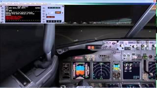 FULL conversation with ATC Online Night Approaching runway 07L Soetta