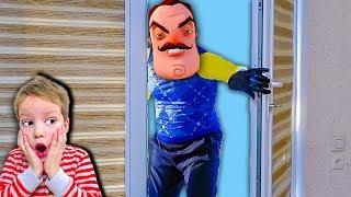 Привет сосед украл пасхальные яйца? Hello neighbor забрался в наш дом