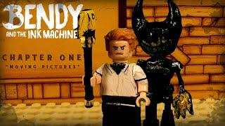 Lego Stop-Motion Bendy and the ink machine chapter 1  Бенди и чернильная машина лего анимация