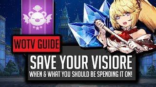 Dont Spend that Visiore  How To Spend Visiore The Best Way - WOTV FFBE War of the Visions