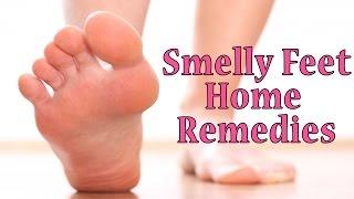 Smelly Feet Natural Home Remedies  How to Get Rid of Stinky Feet & Foot Odor    Foot Care Tips 