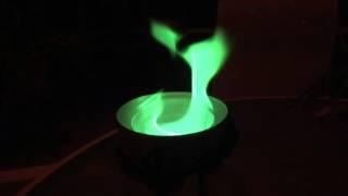 How To Make Green Fire With Household Chemicals