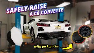 How To Safely Lift or Jack Your Mid Engine C8 Corvette 2020-2021