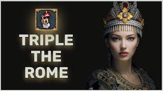 EU4 1.35 Triple the Rome Achievement -- a SECRET Powerful Nation to Russia