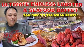 Largest Lobster & Seafood Buffet in San Diego  Incredible $54 Massive Asian Feast