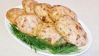 КУРИНЫЕ КОТЛЕТЫ В ДУХОВКЕ  OVEN CHICKEN CUTLETS