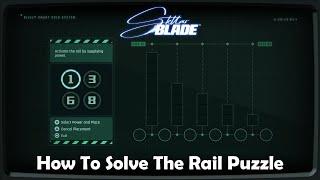 Stellar Blade - Monorail Puzzle Solution Guide Playstation 5