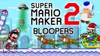 Super Mario Maker 2 Bloopers Christmas Edition