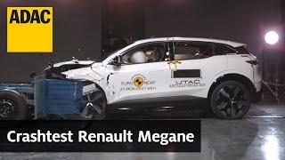 Renault Mégane im Crashtest  ADAC & Euro NCAP