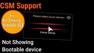 FIX USB not Detected on Gigabyte Motherboard  Not found Bootable device on Boot menu