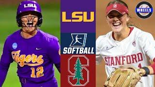 #9 LSU vs #8 Stanford  Super Regionals Game 1  2024 College Softball Highlights