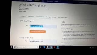 IoT Temperature Data Logger Using ESP8266 and LM35 - ThingSpeak