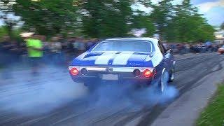 The Ultimate MUSCLE CAR BURNOUTS Compilation 2017