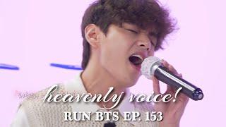 Taehyung singing “Coward” & “Drunken Truth” in Run BTS ep. 153 eng sub