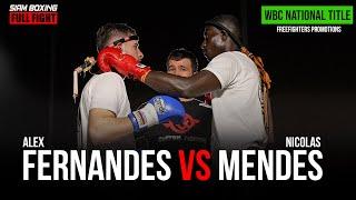 Alex Fernandes vs Nicolas Mendes  WBC Muay Thai National Title - Spain