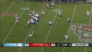 North Carolina vs #20 NC State CRAZY Ending  2021 College Football