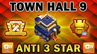 OP TH9 Base for WarCWLTrophy 2024 Town Hall 9 Base STRONGEST TH 9 BASE 2024 COPY LATEST LINK