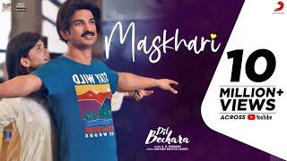 Dil Bechara - Maskhari  Official Video  Sushant Sanjana  A.R. Rahman Sunidhi Hriday Amitabh B