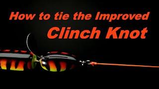 Fishing Knots - How to tie The Improved Clinch Knot. One of the most popular fishing knots.