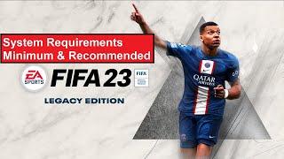 FIFA 23 Minimum & Recommended System Requirements