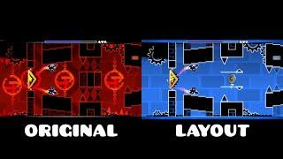 Cataclysm Original vs Layout  Geometry Dash Comparison
