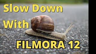 How to Create Slow Motion WHILE Zooming with Filmora 12