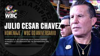 Julio César Chavez homenaje en el 60 Aniversario WBC