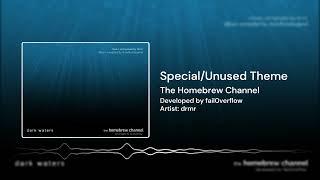 The Homebrew Channel Wii - SpecialUnused Theme