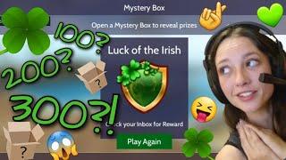 A Mystery Box Badge  Do I Have The Luck Of The Irish?  Avakin Life 