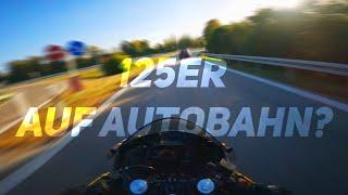 Mit 125er auf AUTOBAHN??  Erster BIKEVLOG  Yamaha R125