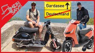 Gardasee mit der Vespa Augsbug-Gardasee-Augsburg  Tour 2022 Vespa PX 125 Motovlog