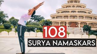 108 Surya Namaskars in 57 Mins Correct Breathing Technique Ultimate Experience