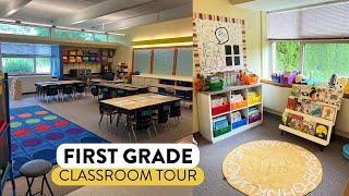 First Grade Classroom Tour  Classroom Set up 2023  Finished Classroom