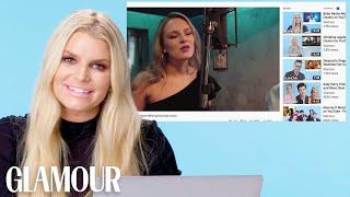 Jessica Simpson Watches Fan Covers On YouTube  Glamour