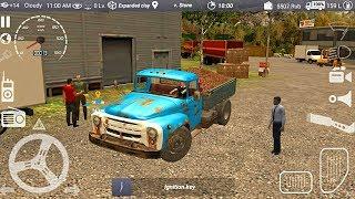 Direksiyonlu Kamyon Sürüş Simülatörü  Russian Car Driver ZIL 130 Premium - Android Gameplay FHD