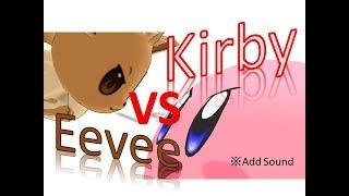 【249Vore Poke No.43】Eevee Vs Kirby Add Sound *vore*