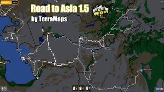 2022.11.18 Updated ETS2 1 46 SCS Map Combo  Added Road to Asia 1.5