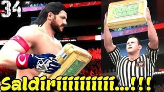 WWE 2K16 Kariyer Türkçe  WWE Dünya Kemer Maci  34.Bölüm  Ps4