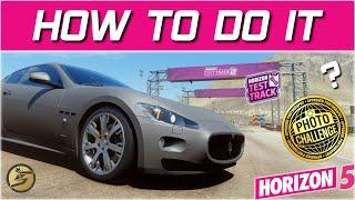 Forza Horizon 5 PHOTO CHALLENGE TRIDENT TESTED Forza Horizon 5 Horizon Test Track FH5 Location