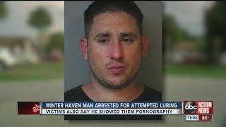 Polk man charged with exposing himself to young girls showing them pornography