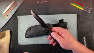 BC900B4B Bear & Son Bear Tac III Black G10