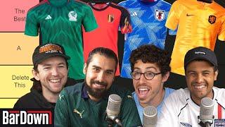 RATING WORLD CUP TEAMS BY THEIR JERSEYS