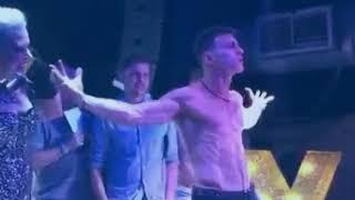 Paddy OBrian Takes His Shirt Off At The Prowler European Porn Awards 2018