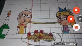 Caillou Kiss Lilys Girlfriend By Spaghetti and Meatballs