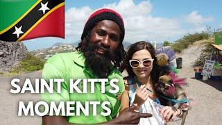  4K Travel Saint Kitts Moments  Frigate Bay  Timothy Hill  White House Bay