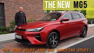 The new MG5 review  What I like and what I dont like about the estate