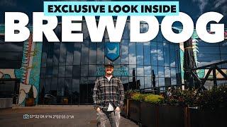 Behind the scenes at the amazing BREWDOG BREWERY in Ellon Scotland