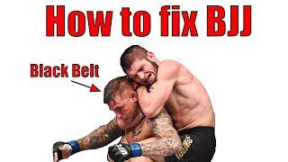 The problem with Jiu Jitsu in MMA and how to fix it