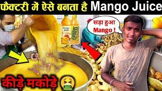 Mango juice {Mazza} कैसे बनती है फैक्ट्री में  how to make mango juice in factory #trending #viral